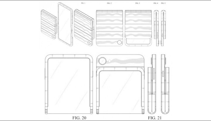 सामसङ पेटेन्टमा ३६०–डिग्री हिञ्ज भएको फ्लिप फोन देखा पर्यो