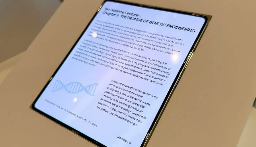 सामसङले सीईएस २०२६ मा क्रिज नदेखिने फोल्डेबल डिस्प्ले प्रदर्शन गर्यो