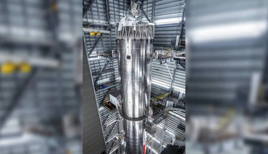 स्टारशिपको १२औँ परीक्षण उडानअघि स्पेसएक्सद्वारा ‘सुपर हेभी’ बुस्टर स्ट्याक