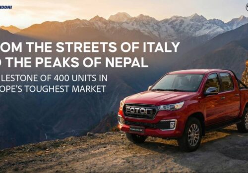 Foton Tunland G7 bags 400 units of European Milestone