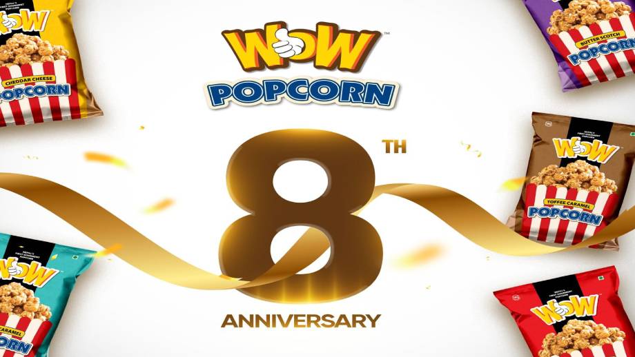 WOW Popcorn turns 8, announces strategic entry into Indian market