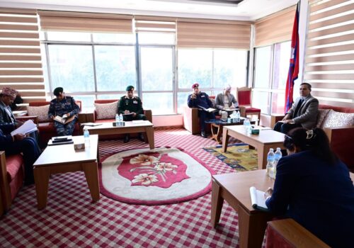 केन्द्रीय सुरक्षा समितिको बैठक: सामाजिक सञ्जालको निगरानीलाई प्रभावकारी बनाउने