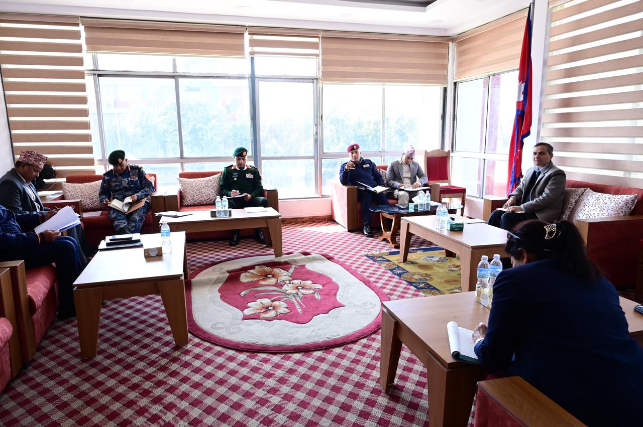 केन्द्रीय सुरक्षा समितिको बैठक: सामाजिक सञ्जालको निगरानीलाई प्रभावकारी बनाइने