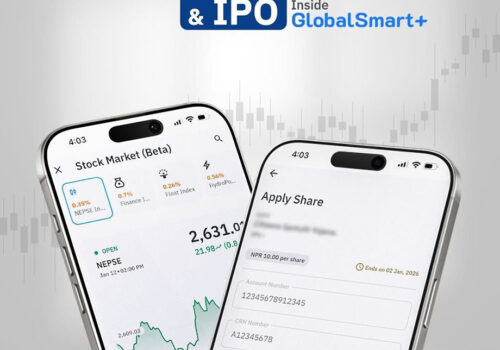 ग्लोबल आइएमई बैंकको ‘ग्लोबल स्मार्ट प्लस’ एपमार्फत आईपीओ भर्ने सुविधा, लाइभ मार्केट अपडेट