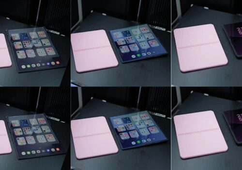 ग्यालेक्सी जेड फोल्ड७, जेड ट्राइफोल्ड र ह्वावे पुरा एक्ससँग तुलना गरिएको आईफोन फोल्डको डिजाइन बाहिरियो