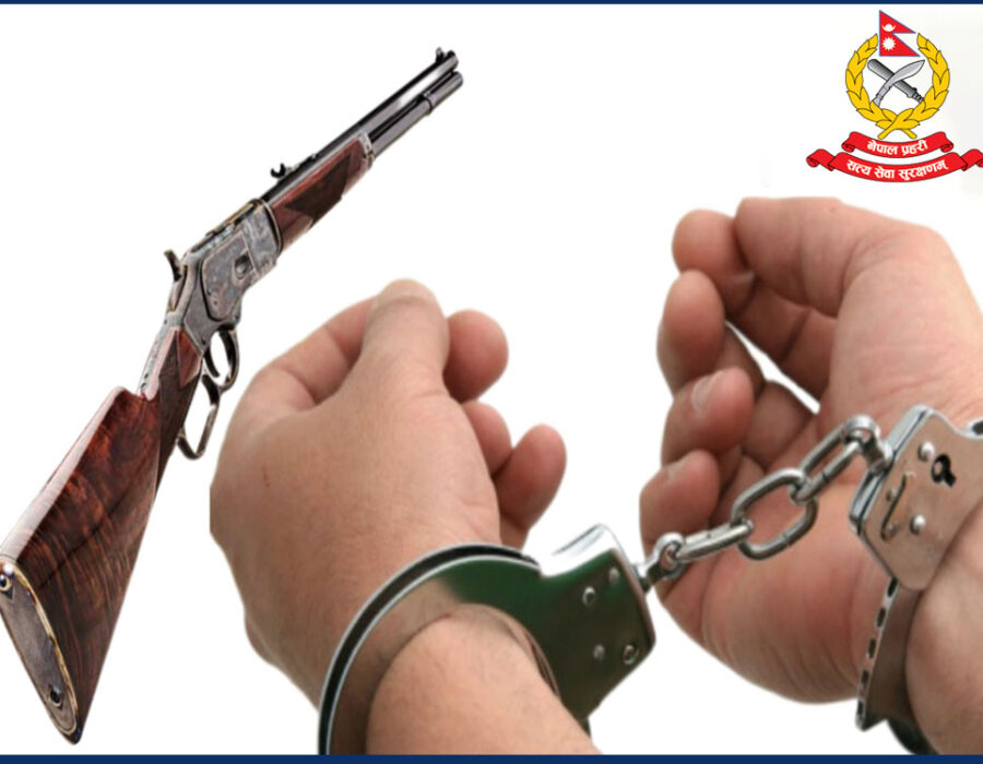 टिकटकमा भरुवा बन्दुक सहितको भिडिओ पोष्ट गर्ने अनलाइन मिडिया संचालक पक्राउ