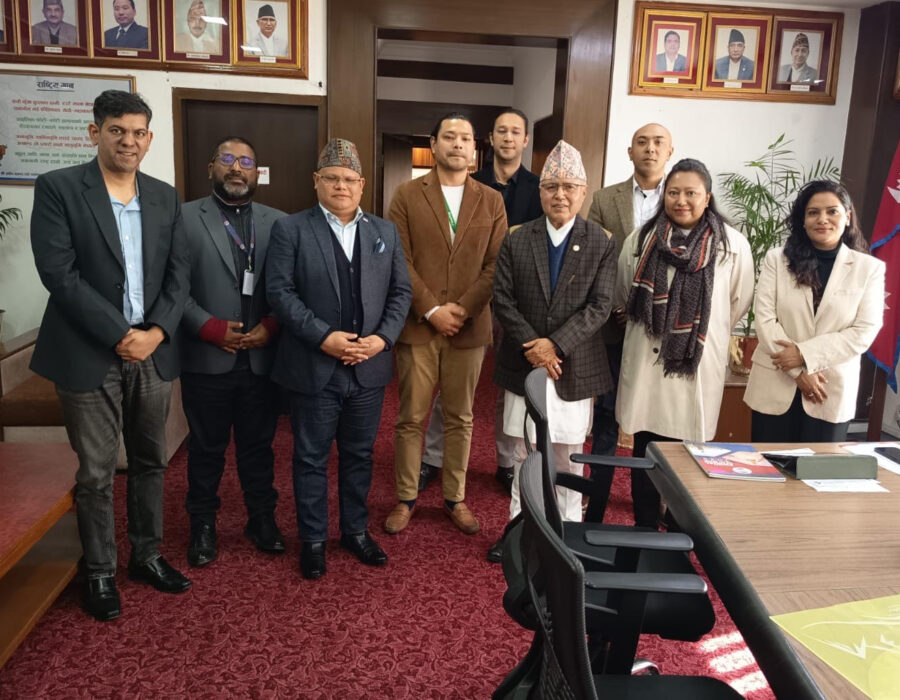 एमच्याम नेपाल र अर्थमन्त्रीबीच भेटवार्ता, वैदेशिक लगानी र डिजिटल पूर्वाधार विकास बारे छलफल