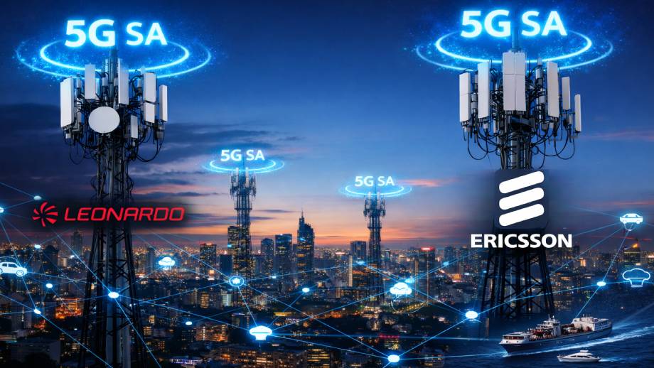 एरिक्सनले रक्षा कम्पनी लियोनार्दोसँग मिलेर फाइभजी स्ट्याण्डअलोन प्रयोग गर्दै परीक्षण गर्यो सामुद्रिक कनेक्टिभिटी