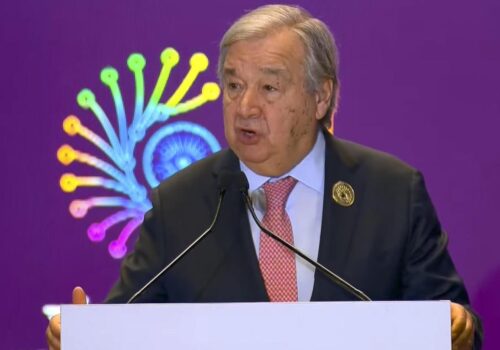 संयुक्त राष्ट्रसंघीय प्यानलले एआईको ‘मानव नियन्त्रण’ गर्ने लक्ष्य राखेको छ: गुटेरेस