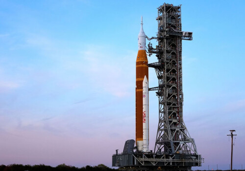 NASA returns Moon rocket to pad, eyeing April 1 launch