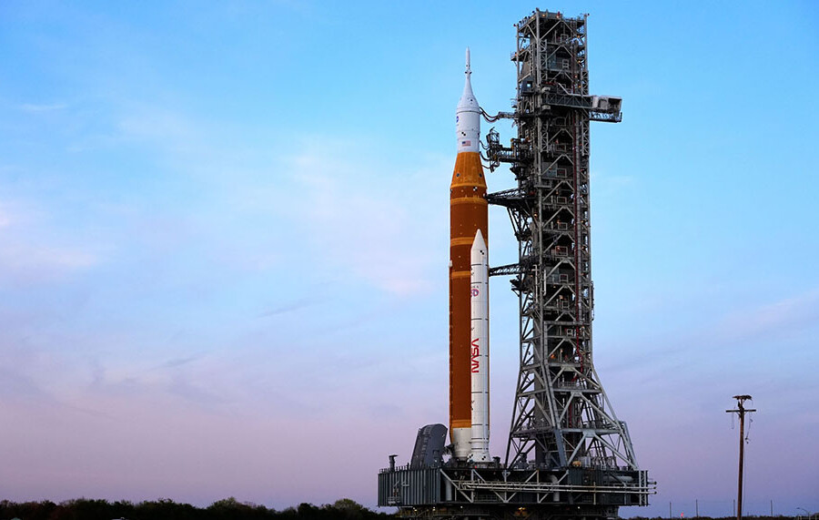 NASA returns Moon rocket to pad, eyeing April 1 launch