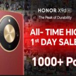 HONOR X9d smashes records with 1,000+ units sold on day one