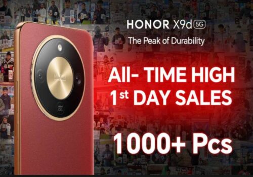 HONOR X9d smashes records with 1,000+ units sold on day one
