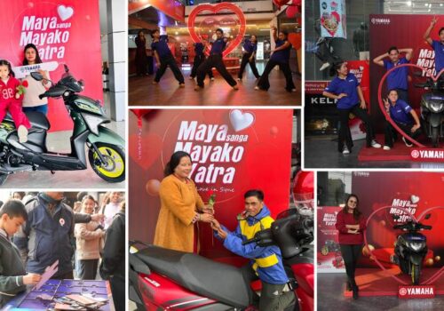 देशव्यापी भ्यालेन्टाइन अभियान “मायासँग मायाको यात्रा” मार्फत यामाहा नेपालले मनायो प्रेमको उत्सव