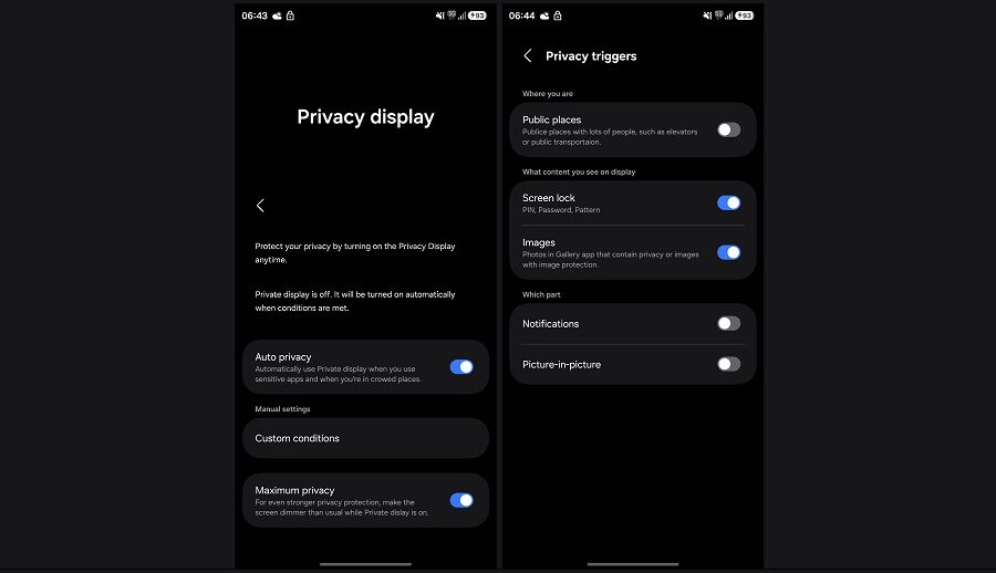 सामसङ ग्यालेक्सी एस२६ अल्ट्राको प्राइभेसी डिस्प्लेको छोटो भिडियो बाहिरियो