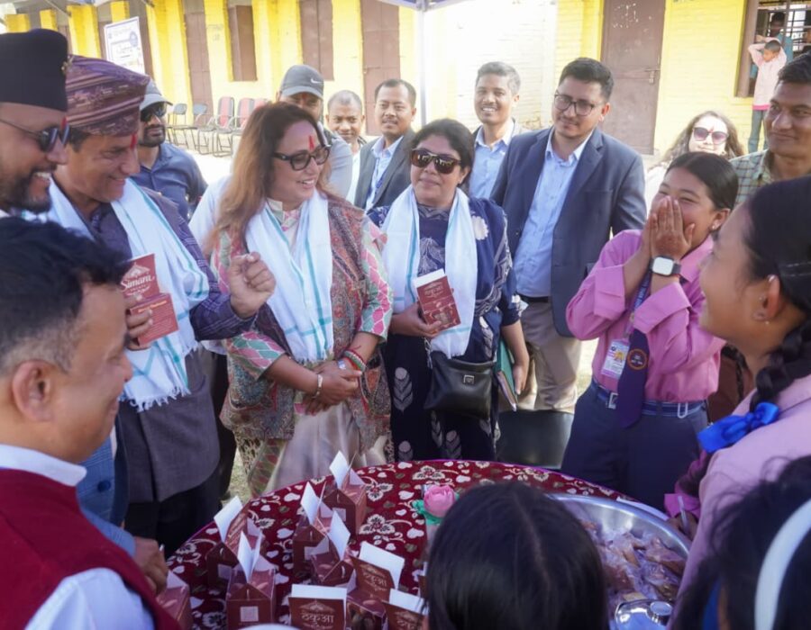 वर्ल्डलिंकको सामाजिक उत्तरदायित्व अभियान: ‘आई जात्रा’ कार्यक्रम सिमराको विद्यालयमा सम्पन्न