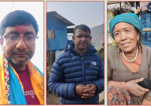 पूर्व सञ्चारमन्त्रीको गाउँमा टेलिफोनको टावर ल्याइदिने कांग्रेसका उम्मेदवार अजयबाबुको प्रतिबद्धता