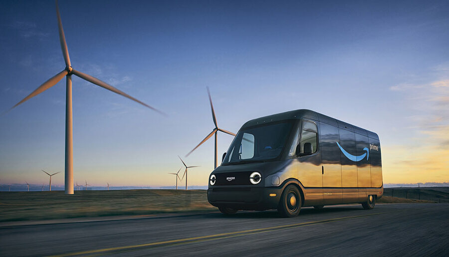 अमेजनले सन् २०२५ मा आफ्नो रिभियन इलेक्ट्रिक डेलिभरी भ्यान फ्लीट ५० प्रतिशतले बढायो