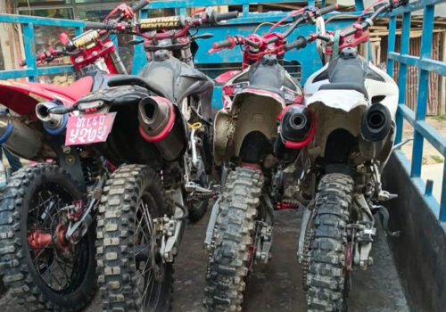 चर्को आवाज निकाल्दै ध्वनि प्रदूषण गराउने आठ मोटरसाइकल नियन्त्रणमा