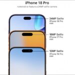 आईफोन १८ प्रोमा अपग्रेड गरिएको सेल्फी क्यामरा हुने चर्चा