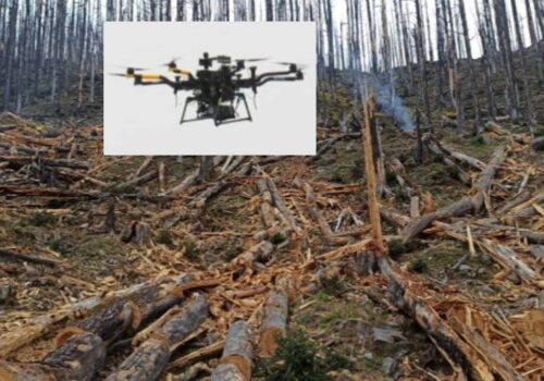 स्मार्ट बन्दै कृषि क्षेत्र: गतलाङ क्षेत्रमा ‘ड्रोन’बाट वनस्पतिका बीउ छरिदै