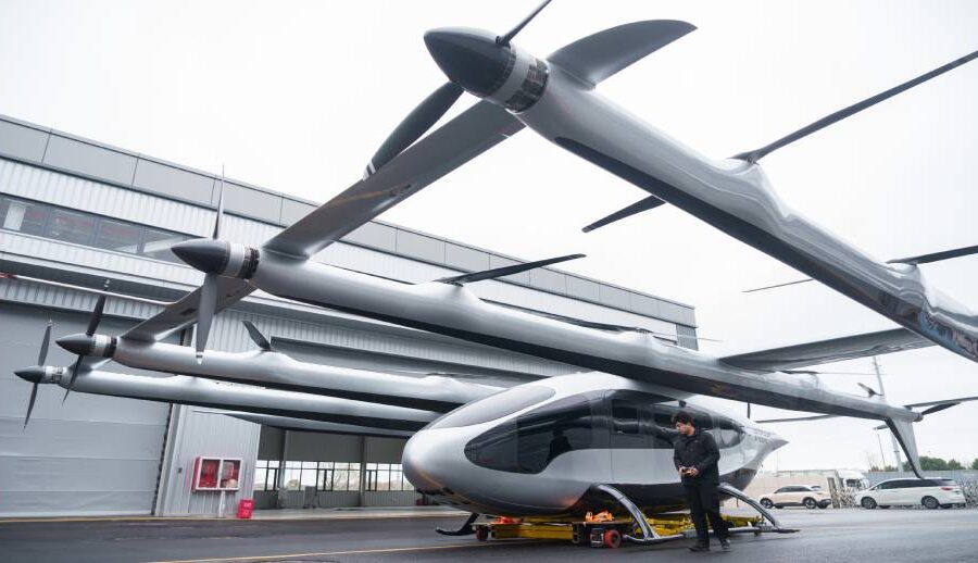 उड्ने ट्याक्सीतर्फ चीनको अर्को कदम