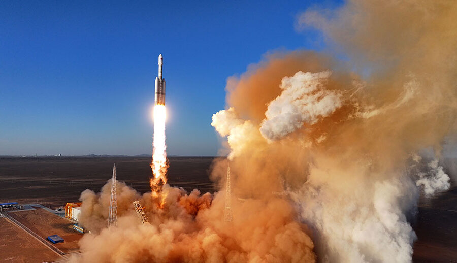 चीनद्वारा ‘लिजियान–२ वाइ–१’ रकेट प्रक्षेपण