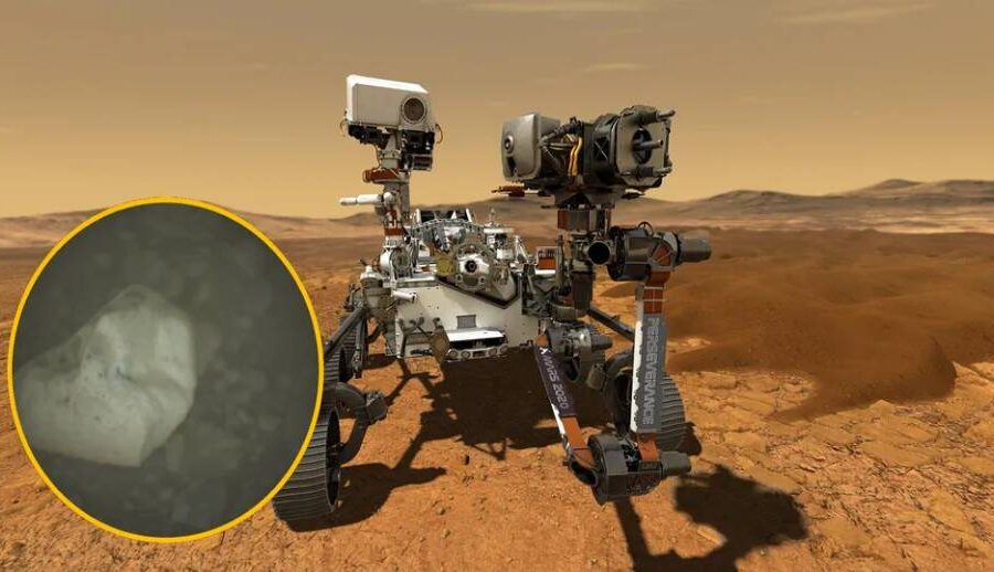 मंगल ग्रहका ढुंगाभित्र पाइयो रुबीजस्तै देखिने साना क्रिस्टलहरू, अन्य बहुमूल्य खनिज पनि हुन सक्ने सम्भावना