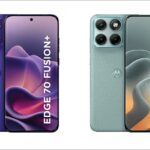 मोटोरोला एज ७० फ्युजन+ ले अपडेट गरिएका क्यामराहरू सहित डेब्यू