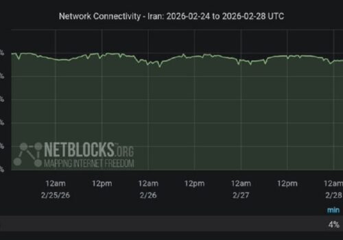 इरानले लगभग पूर्ण इन्टरनेट आउटेजको सामना गर्दै