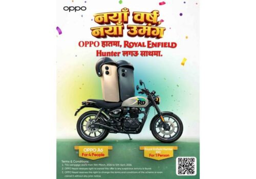 ओप्पोले ल्यायो नयाँ वर्ष लक्षित “ओप्पो नयाँ वर्ष, नयाँ उमङ्ग” अभियान