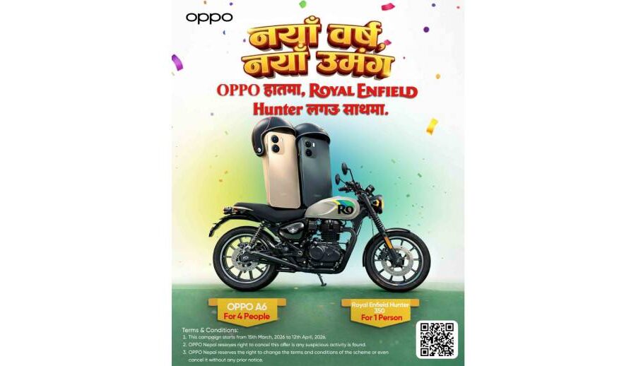 ओप्पोले ल्यायो नयाँ वर्ष लक्षित “ओप्पो नयाँ वर्ष, नयाँ उमङ्ग” अभियान