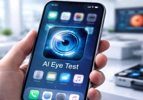 माडीको स्वास्थ्य संस्थामा ‘पिक’ नामक मोबाइल एपमार्फत् आँखा परीक्षण