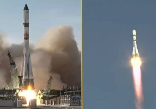 आईएसएसतर्फ गइरेको रुसी अन्तरिक्ष यानको एण्टेनामा समस्या, डक गर्न नसक्ने