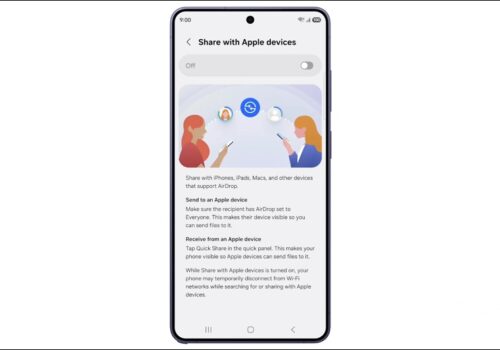 सामसङ ग्यालेक्सी एस२६ सिरिज: क्विक सेयरमा एयरड्रप समर्थन उपलब्ध