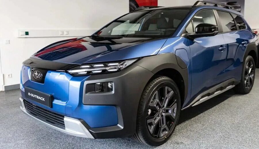 सुबरुले ई–आउटब्याक विद्युतीय सवारी साधनको वृहत उत्पादन सुरु गर्यो