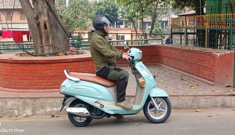 भारतमा सर्वाधिक बिक्री हुने सुजुकी एक्सेस १२५ नेपालमा देखियो, चाँडै सार्वजनिक हुने संकेत