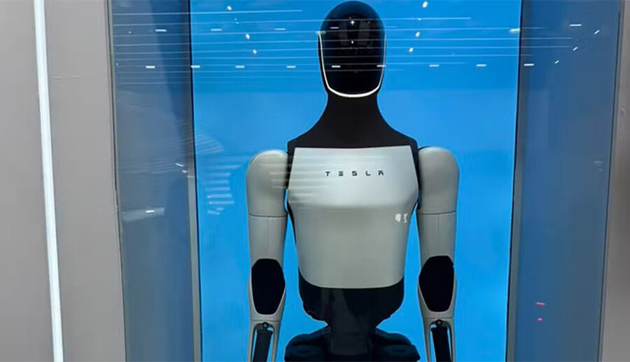 टेस्लाले चीनमा आगामी जेन ३ ह्युमनोइड रोबोट प्रदर्शन गर्यो