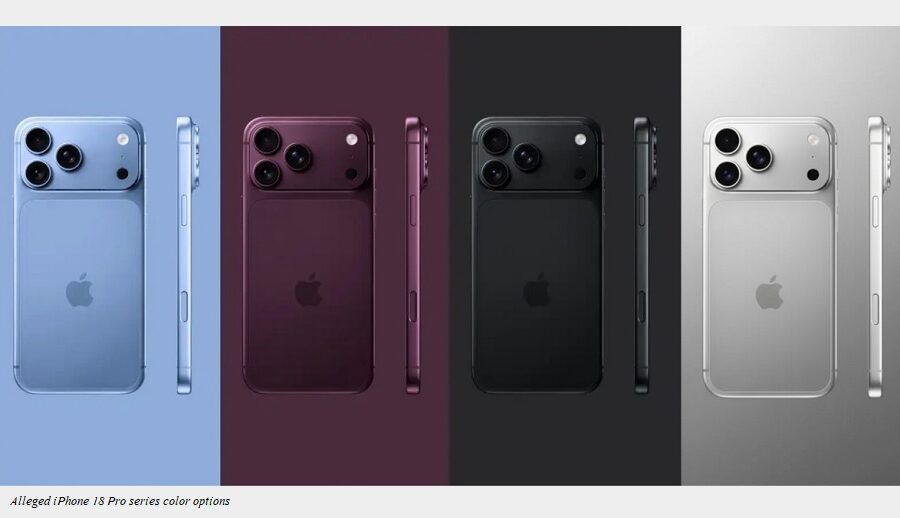 आईफोन १८ प्रो सिरिज यी नयाँ रङ्गहरूमा आउनेछन्