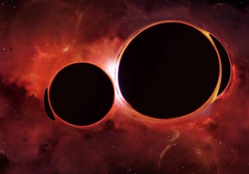 अबको १ सय वर्षभित्र दुई विशाल ब्ल्याक होल एक आपसमा ठोक्किन सक्ने: कस्तो रहला प्रभाव?