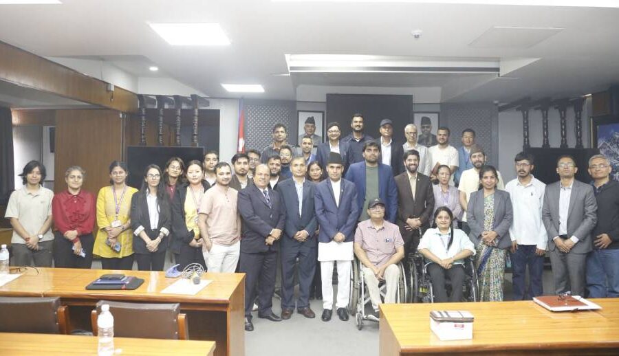 सबै नागरिकका लागि सहज बन्दै सरकारी वेबसाइट: अपाङ्गता भएका व्यक्तिमैत्री प्रणाली तालिम सम्पन्न