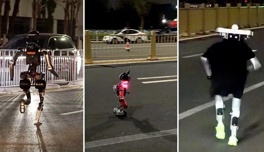 ७० भन्दा बढी “ह्युमनोइड रोबोट” टोलीहरू चीनको दोस्रो हाफ म्याराथनको लागि तयारी गर्दै