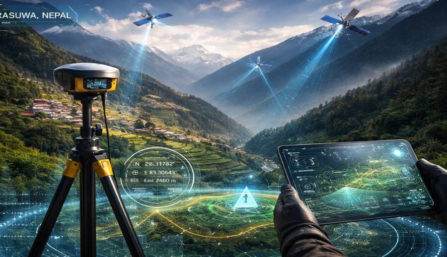 जीपीएस जडानः जन्जिरबाट स्याटेलाइट प्रविधिसम्मको नापी सेवा