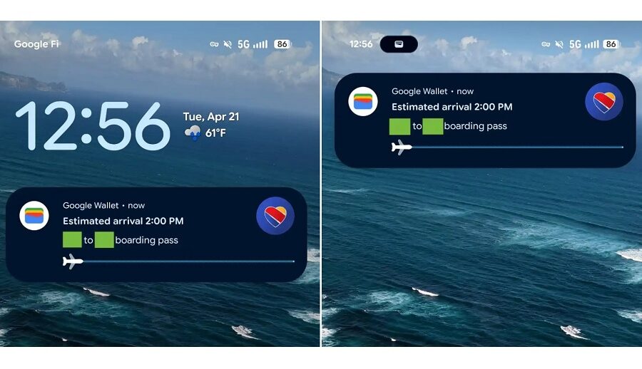 गुगल वालेटले अब प्रयोगकर्ताको उडान ट्र्याक गरेर होमस्क्रीनमै जानकारी दिन‍‍े