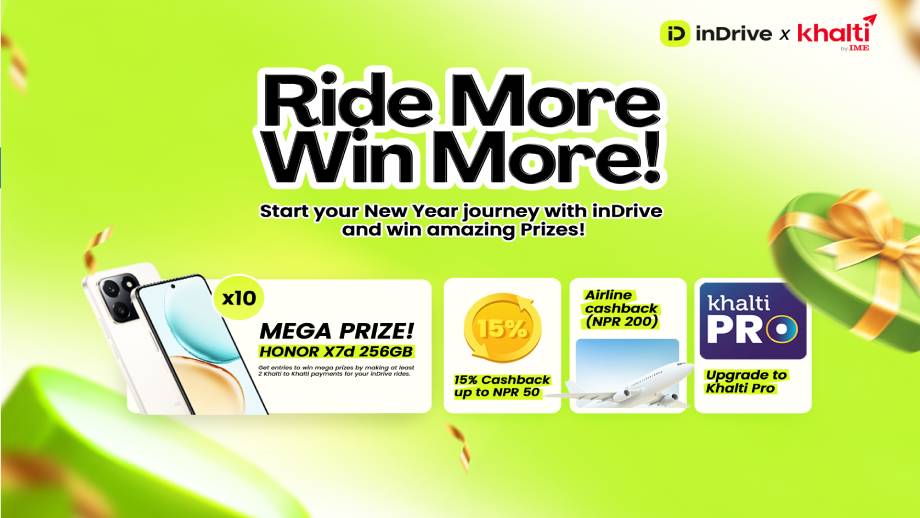 inDrive launches “Ride More, Win More” campaign in Nepal to celebrate Nepali new year 2083