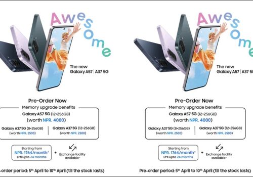 ग्यालेक्सी ए५७ ५जी र ग्यालेक्सी ए३७ ५जी सार्वजनिक गर्दै सामसङ नेपाल: प्रि–अर्डर सुरु