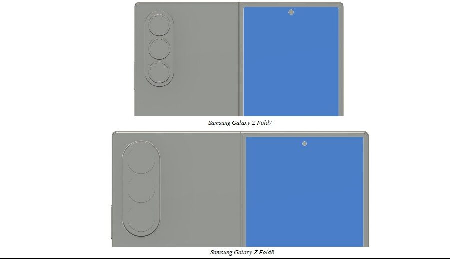 सामसङ ग्यालेक्सी जेड फोल्ड८ मा सेल्फी क्यामराको लागि सानो पञ्च होल हुने