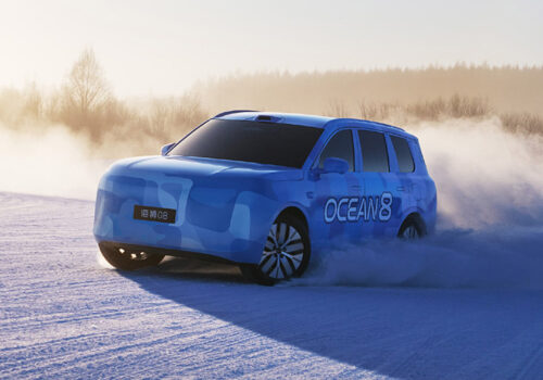 बीवाईडीले बेइजिङ अटो शोमा प्रिमियम एसयूभी सीलायन ०८ एसयूभी अनावरण गर्दै