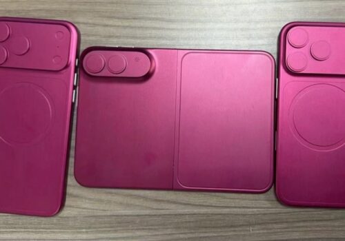 आईफोन १८ प्रो र प्रो म्याक्सको साथमा आईफोन फोल्डको केस मोल्ड तस्बिरहरू साझा