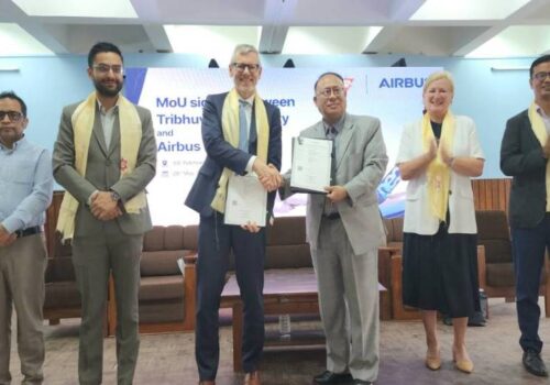 Airbus signs Memorandum of Understanding with Tribhuvan University for aerospace capacity building in Nepal